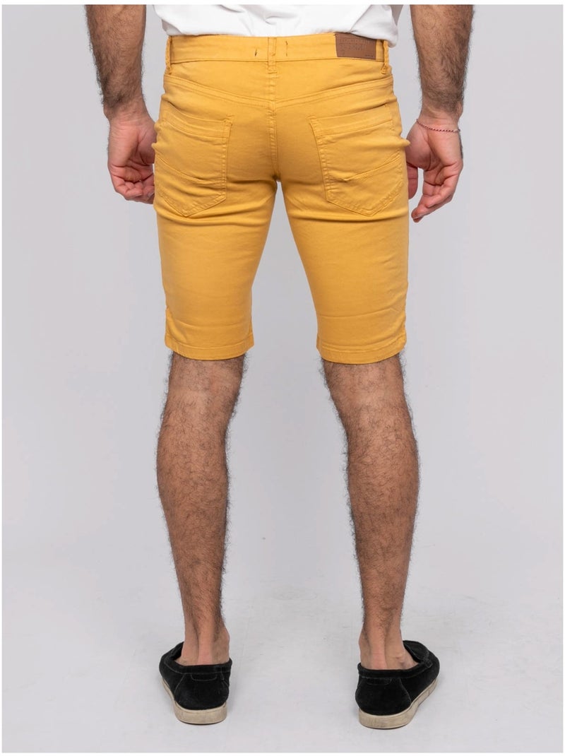 Bermuda chino BLOCHELLI Mostaza - Kiabi