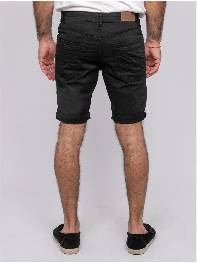 Bermuda chino BLOCHELLI Negro - Kiabi
