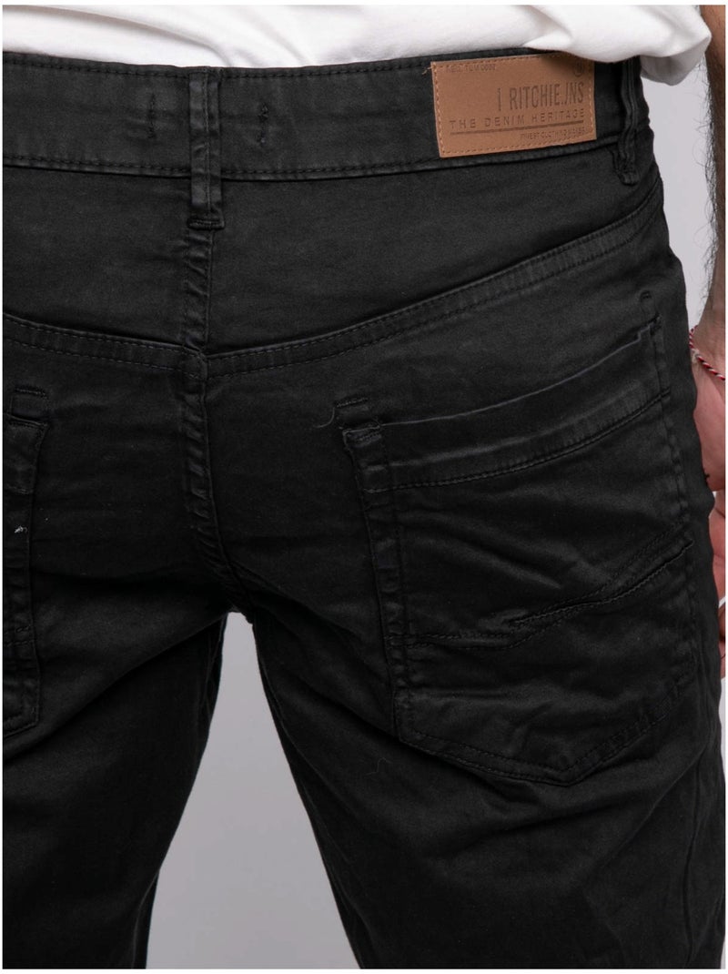 Bermuda chino BLOCHELLI Negro - Kiabi