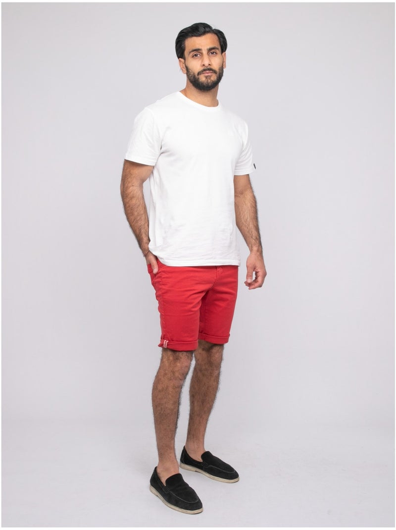 Bermuda chino BLOCHELLI Rojo - Kiabi