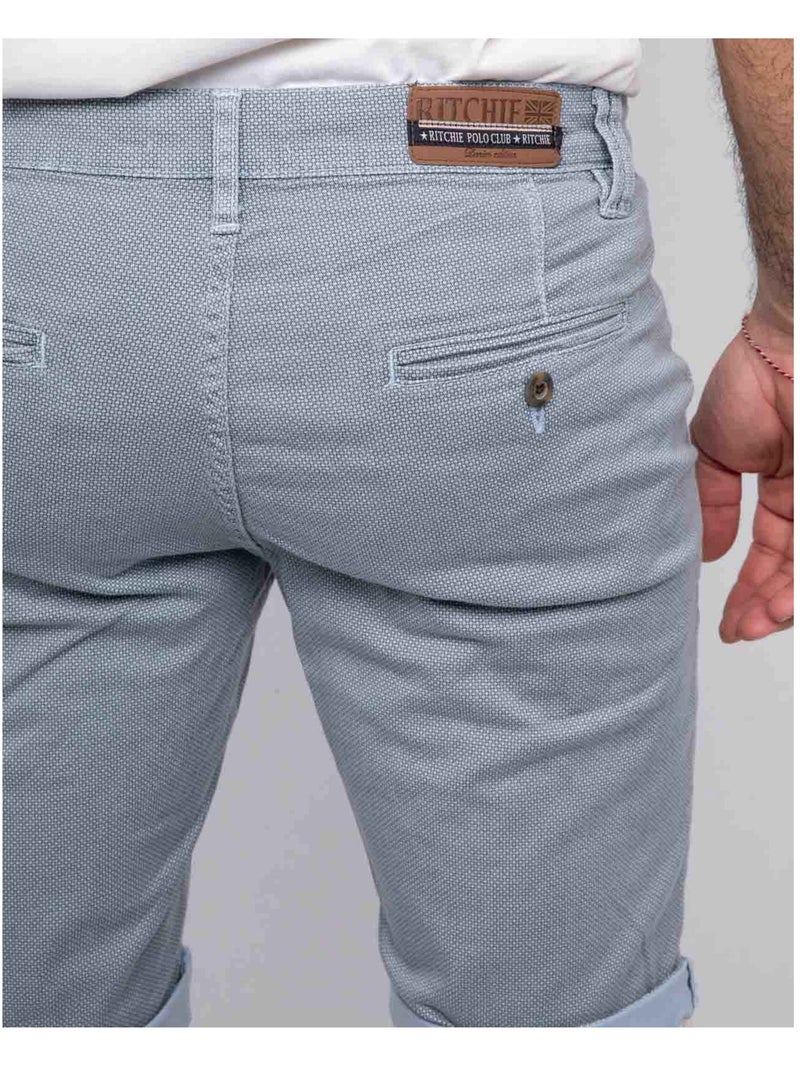 Bermuda chino BODELTA Azul cielo - Kiabi