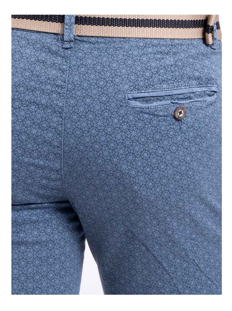 Bermuda chino BOLZED Azul - Kiabi