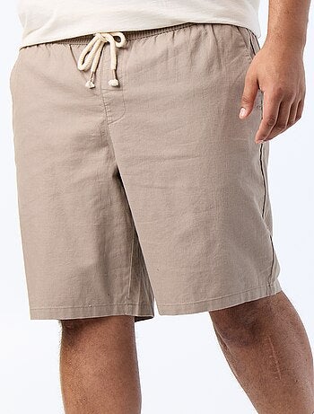 Bermuda chino con cordones ajustables