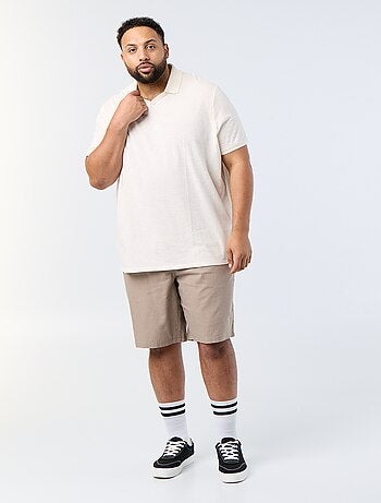 Bermuda chino con cordones ajustables