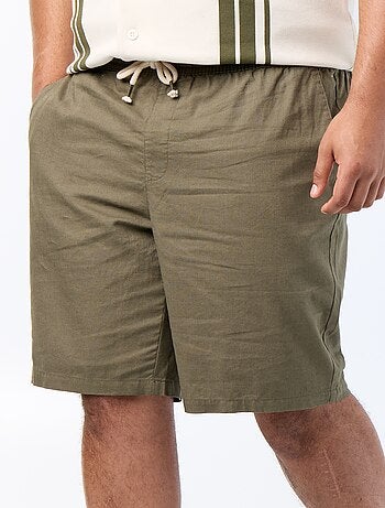Bermuda chino con cordones ajustables