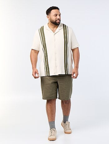 Bermuda chino con cordones ajustables
