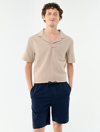 Bermuda chino de sarga