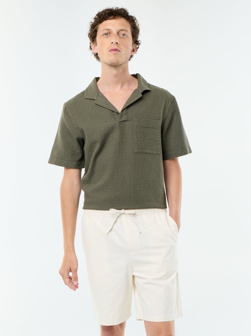 Bermuda chino de sarga - Kiabi