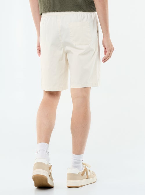 Bermuda chino de sarga - Kiabi