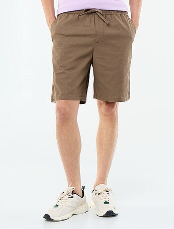 Bermuda chino de sarga