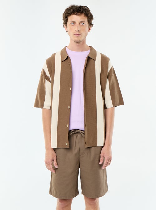 Bermuda chino de sarga - Kiabi