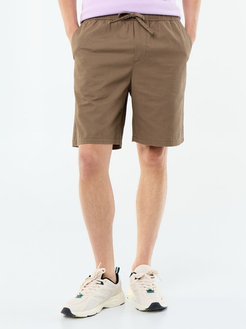 Bermuda chino de sarga - Kiabi