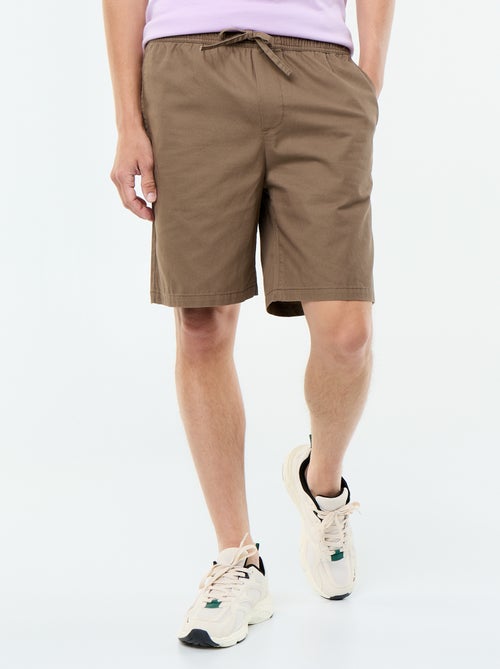 Bermuda chino de sarga - Kiabi
