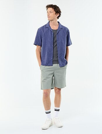 Bermuda chino de sarga