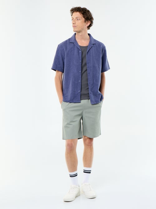 Bermuda chino de sarga - Kiabi