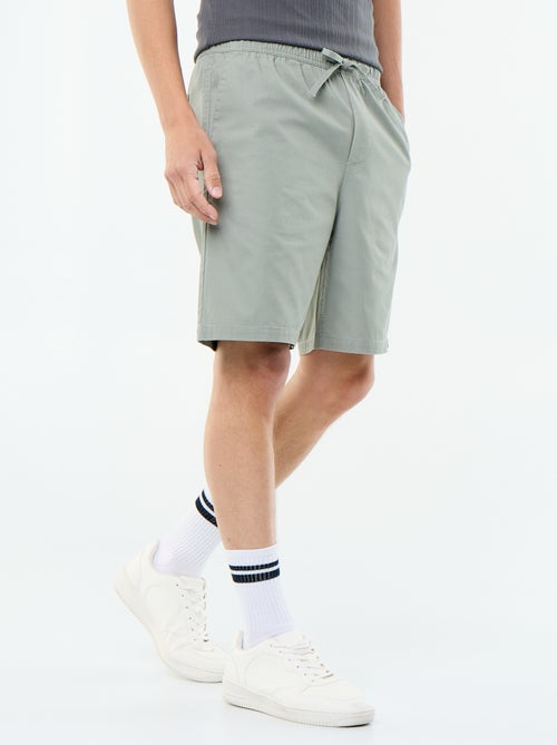 Bermuda chino de sarga - Kiabi