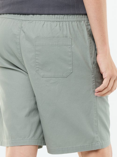 Bermuda chino de sarga - Kiabi