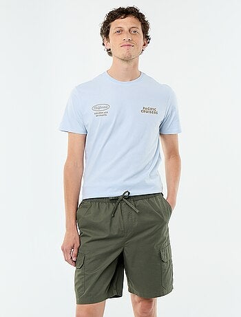 Bermuda chino de sarga