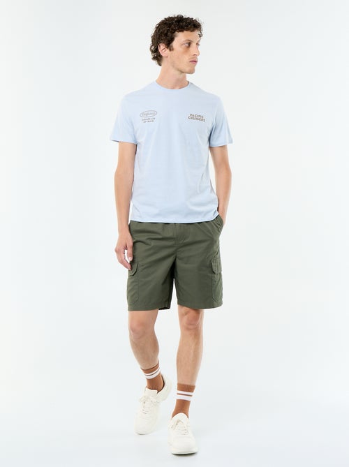 Bermuda chino de sarga - Kiabi