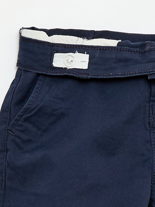 Bermuda chino de twill - Kiabi