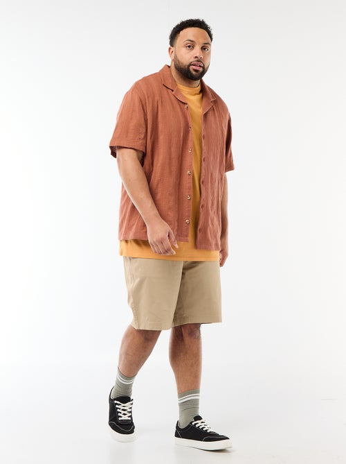 Bermuda chino en twill - Kiabi