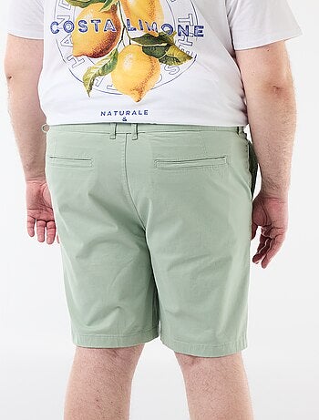 Bermuda chino en twill