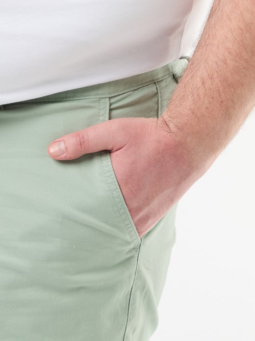Bermuda chino en twill - Kiabi