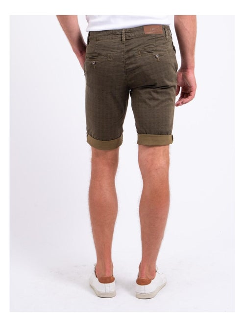 Bermuda chino estampado BOLSOU - Kiabi