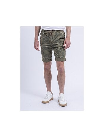 Bermuda chino estampado BOSTANO