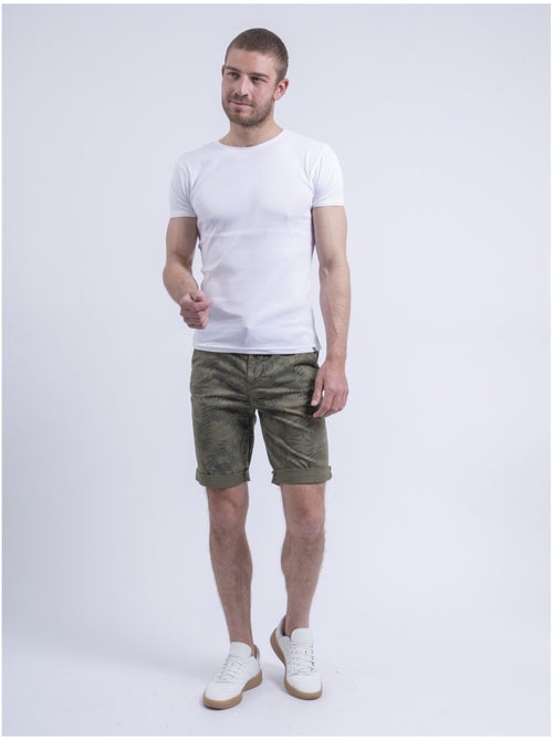 Bermuda chino estampado BOSTANO - Kiabi