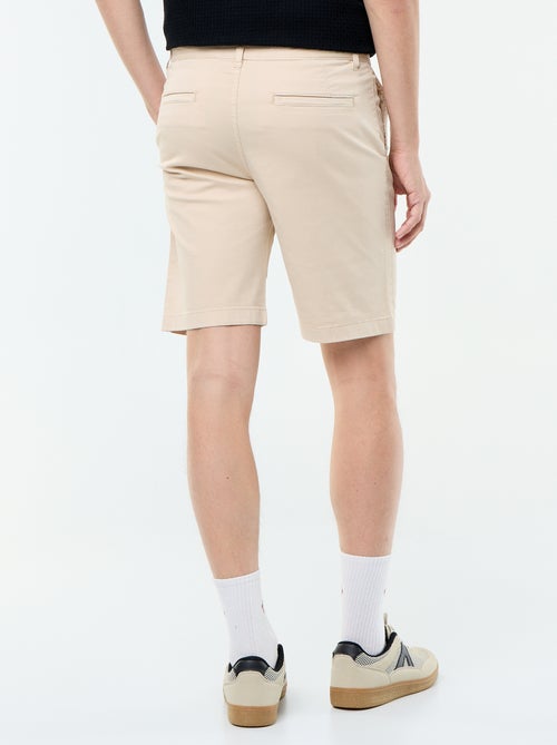 Bermuda chino liso - Kiabi