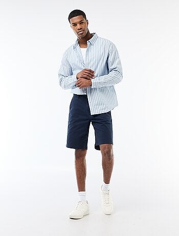 Bermuda chino liso en twill