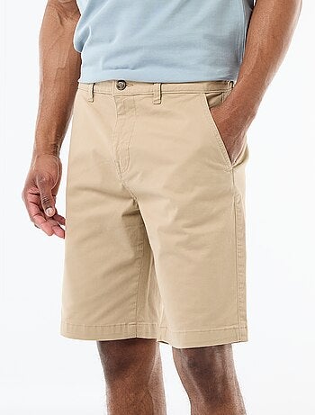 Bermuda chino liso en twill
