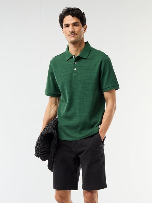 Bermuda chino liso en twill - Kiabi