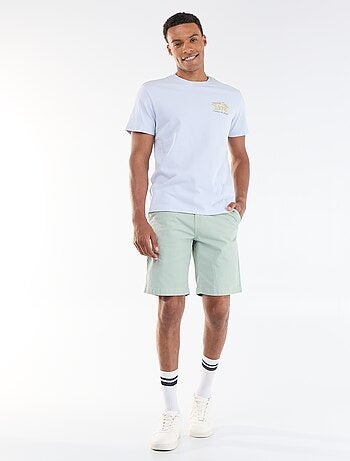 Bermuda chino liso en twill
