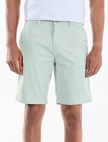 Bermuda chino liso en twill
