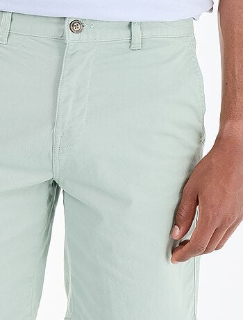 Bermuda chino liso en twill