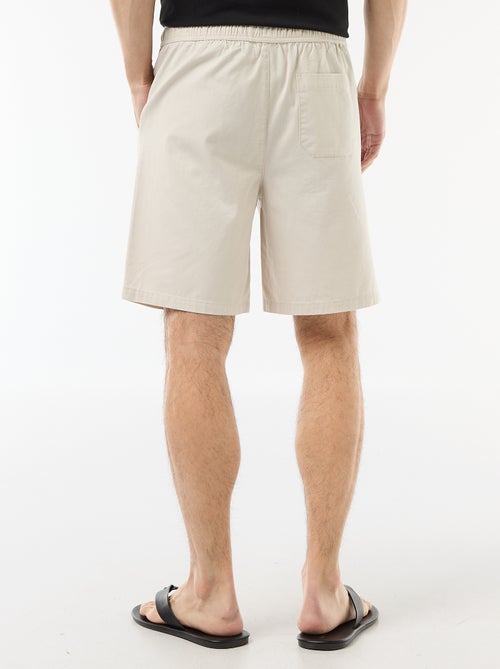 Bermuda chino liso - Kiabi