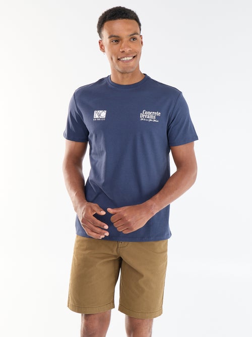 Bermuda chino liso - Kiabi