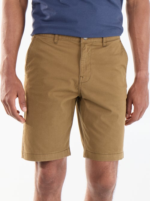 Bermuda chino liso - Kiabi