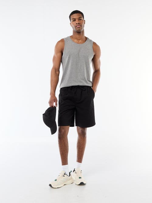 Bermuda chino liso - Kiabi