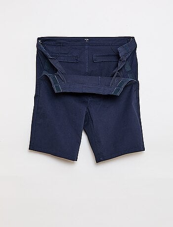 Bermuda chino liso para hombre