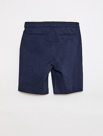 Bermuda chino liso para hombre
