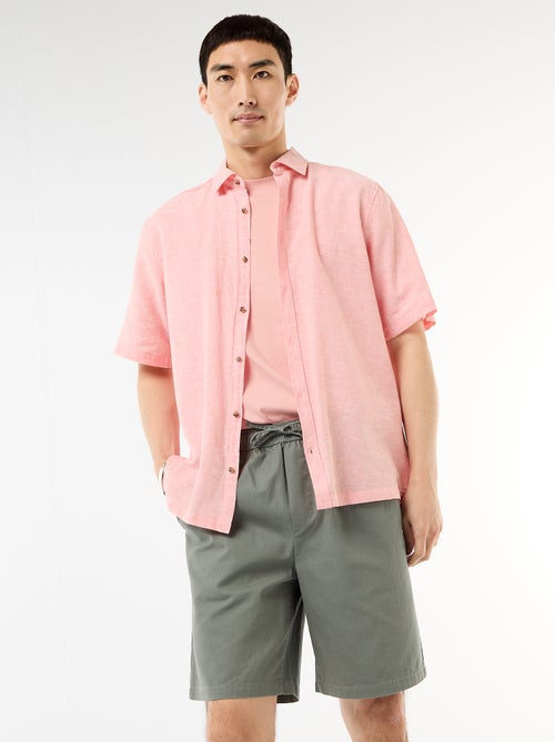 Bermuda chino liso - Kiabi