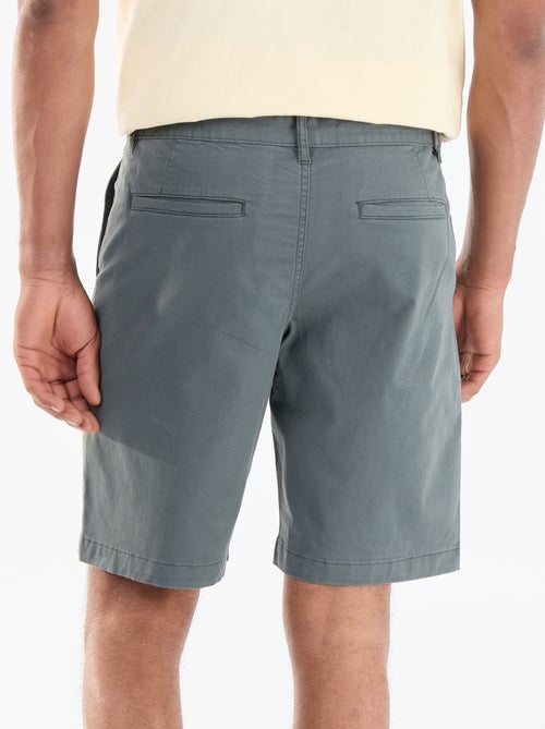 Bermuda chino liso - Kiabi