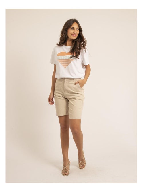 Bermuda chino slim XILAMA - Kiabi