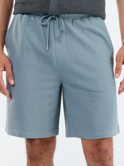 Bermuda con cintura elástica y cordones - Kiabi Bermuda con cintura elástica y cordones - Kiabi