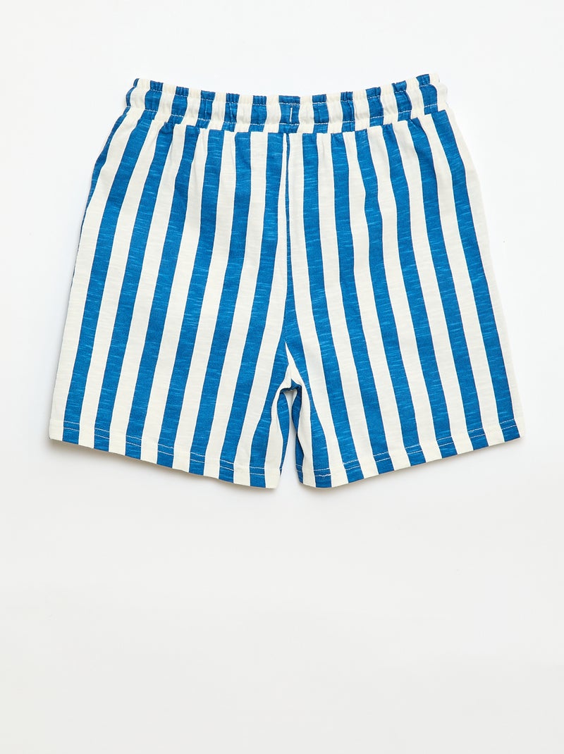 Bermuda con estampado Azul - Kiabi