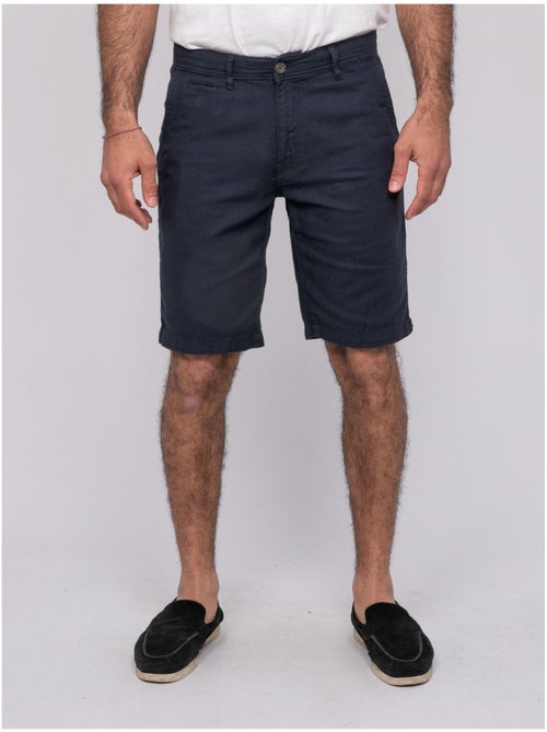 Bermuda de algodón slub BELKINO - Kiabi Bermuda de algodón slub BELKINO - Kiabi