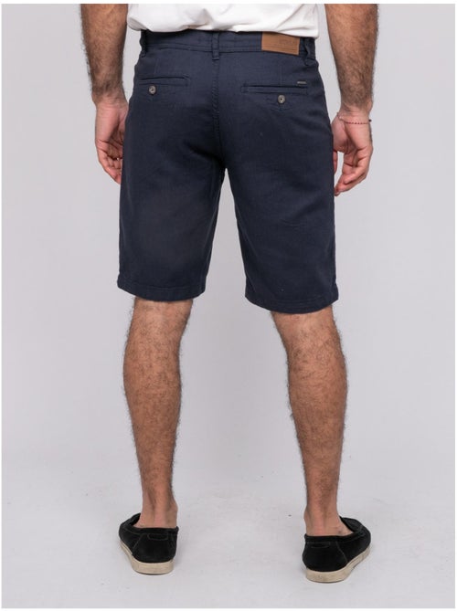 Bermuda de algodón slub BELKINO - Kiabi Bermuda de algodón slub BELKINO - Kiabi